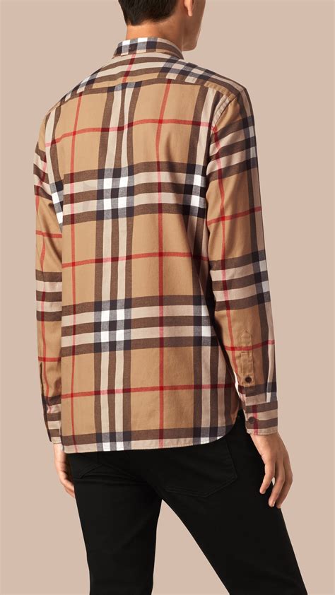 flannels burberry shirts|burberry dress shirt men's.